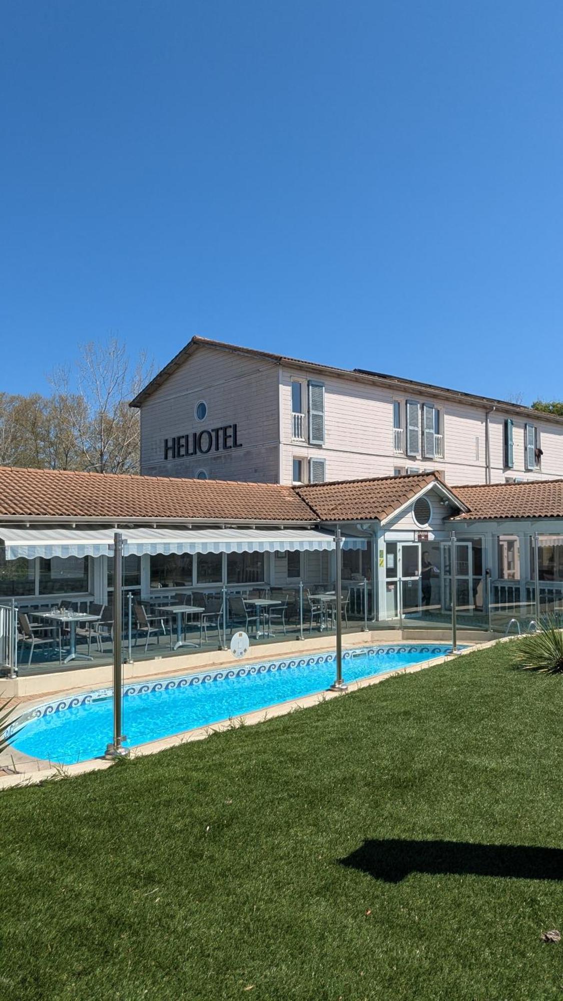 Hotel & Restaurant Heliotel Монферье-сюр-Ле Экстерьер фото